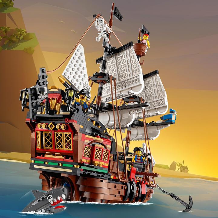 Image du produit LEGO Bateau pirate (31109, LEGO Creator 3-in-1)