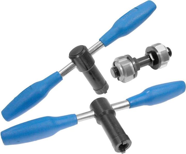 Actual product image Cyclus Tools Standard tap for bottom bracket shell with holder