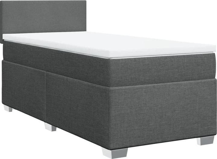 Image du produit VidaXL Bo x lit de saut avec matelas 140 x 200 cm Tissu (140 x 200, 140 x 200)