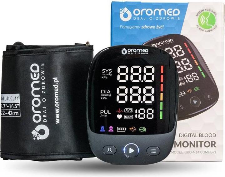 Oromed Ciśnieniomierz naramienny ORO-N14 COMFORT (Blutdruckmessgerät Oberarm)