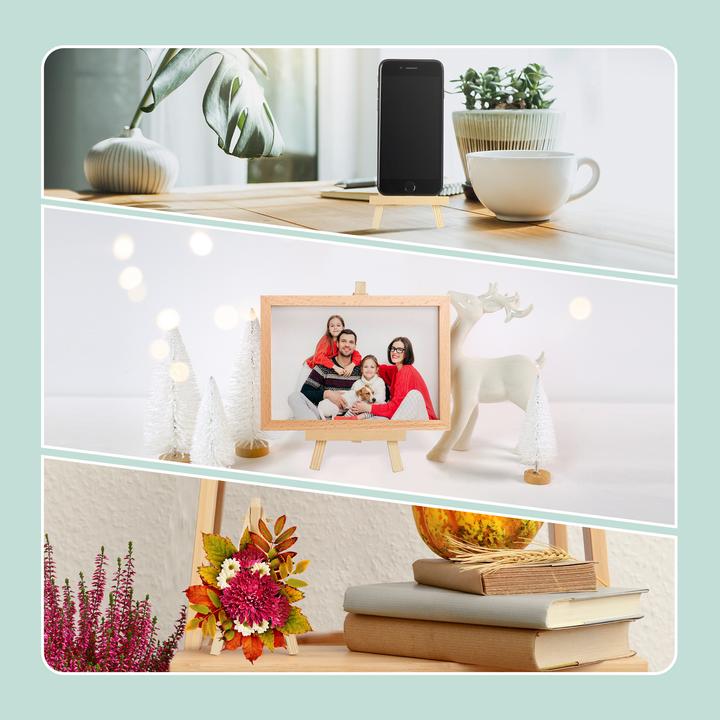 Produktbild Relaxdays 24x Mini-Staffelei