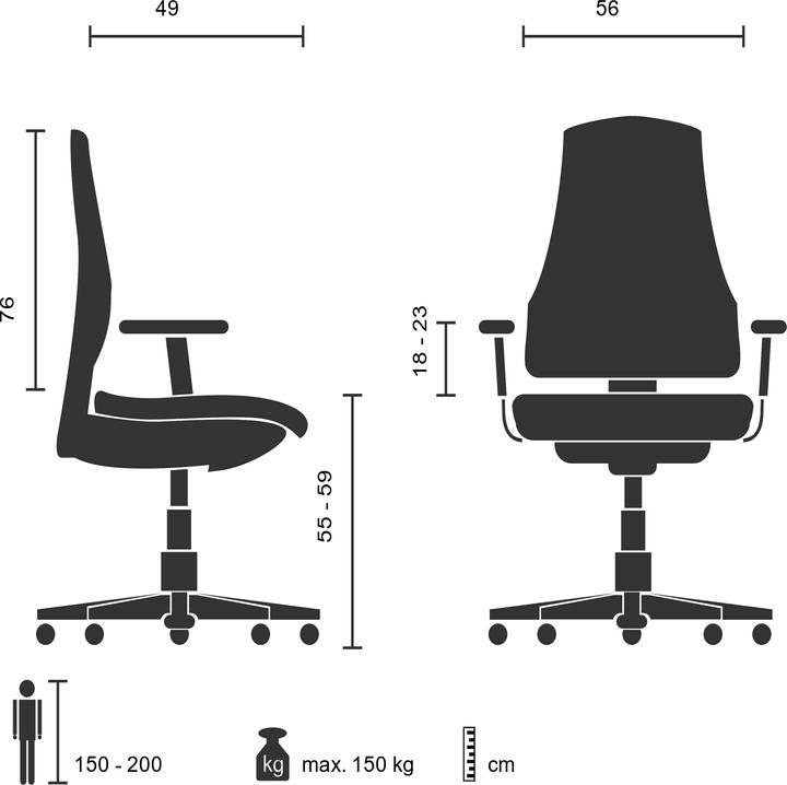 Actual product image Hjh Office XXL Pullmann