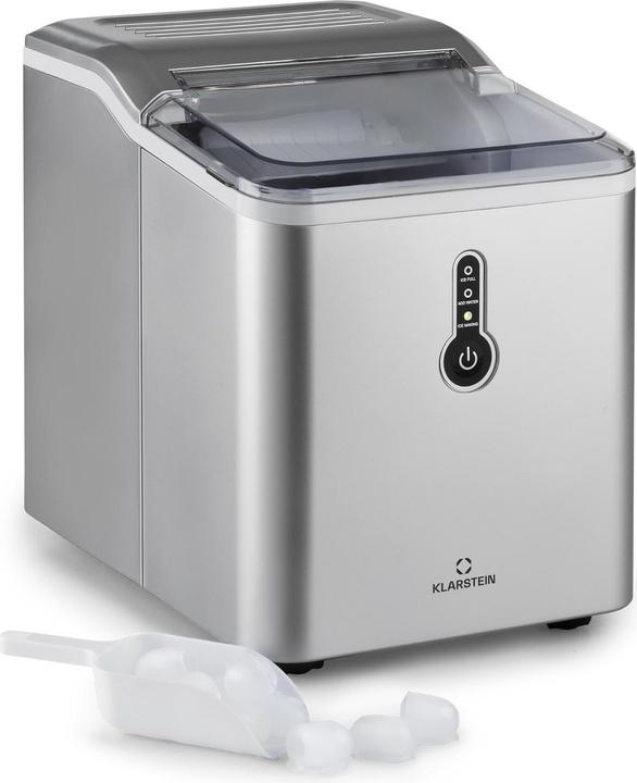 Actual product image Klarstein Chillout Ice Cube Maker, Silver