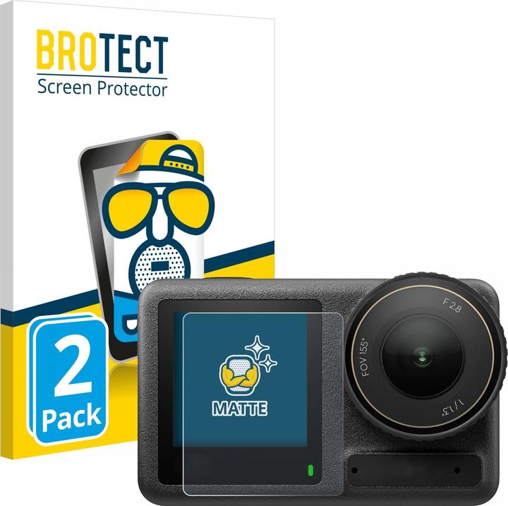 Image du produit BROTECT Film de protection antireflet Protection d'écran mat (Osmo Action 4)