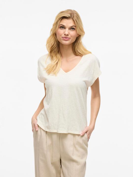 Actual product image Vila Flügelärmel Top mit V-Ausschnitt (XL)