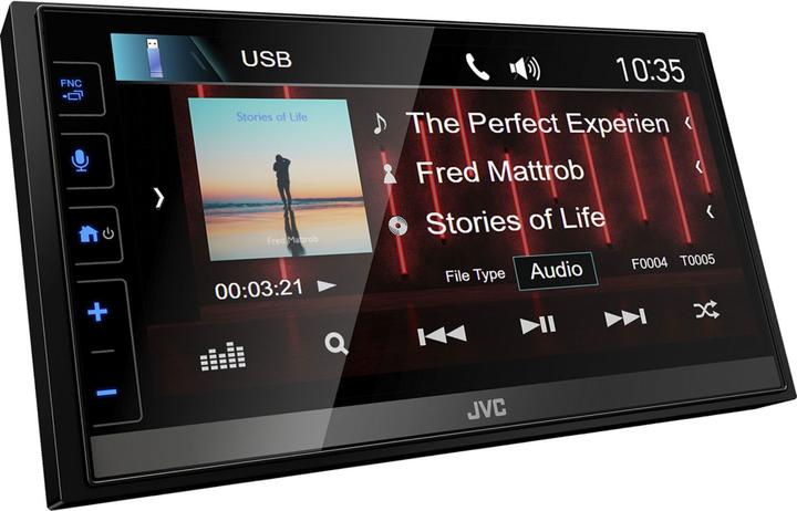 Actual product image JVC KW-M785DBW (Android car)