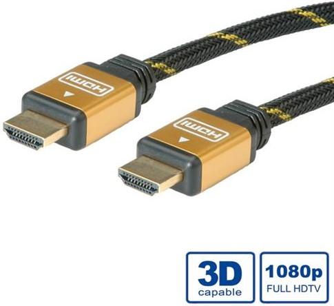 Produktbild Roline HDMI (Typ A) — HDMI (Typ A) (3 m, HDMI)