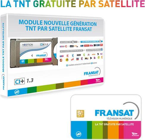 Image du produit Neotion Offre groupée TNT Fransat (Autre, Carte à puce, Module CI)