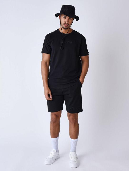 Project X Paris technisches t-shirt mit ausschnitten (XS)