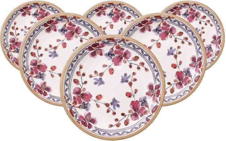 Actual product image Villeroy & Boch Multipack Artesano Provençal Lavender Bread Plate - 6 pieces (6 x, 16 cm)