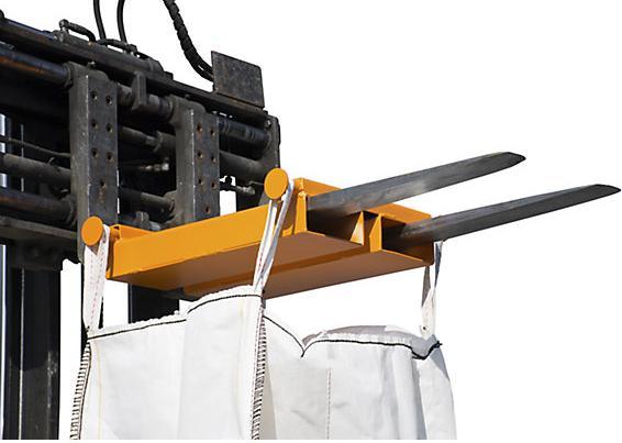 Image du produit eurokraft pro Palonnier pour sacs à gravats Big Bag, charge max. 1000 kg, orange jaune RAL