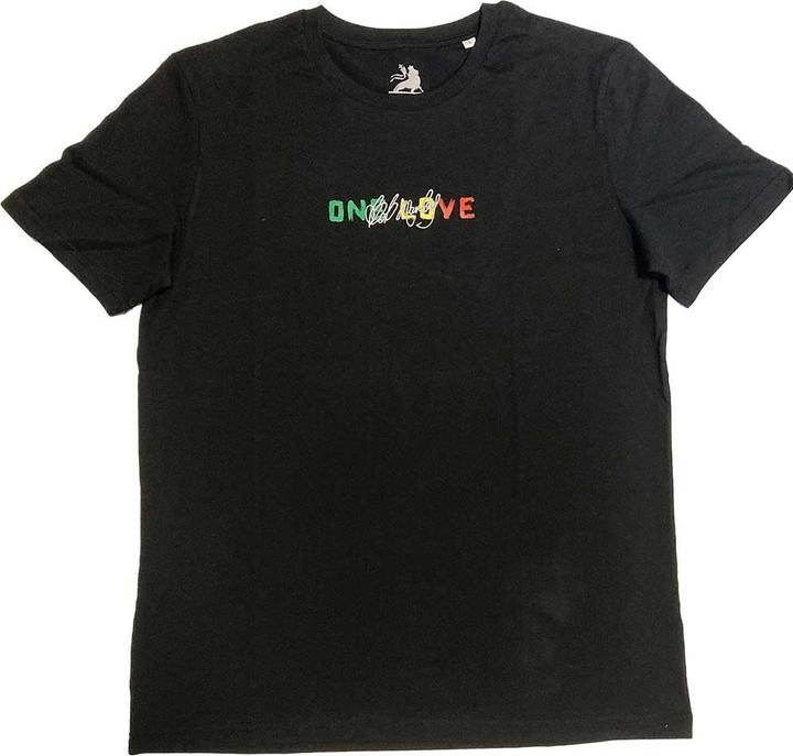 Bob Marley One Love TShirt bestickt