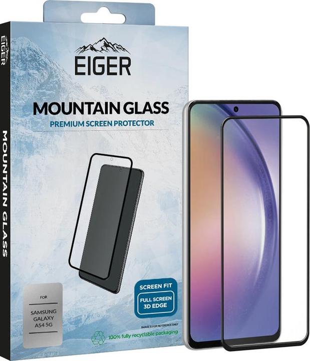 Produktbild Eiger Mountain Glass Clear Edge (1 Stück, Samsung Galaxy A54 5G)