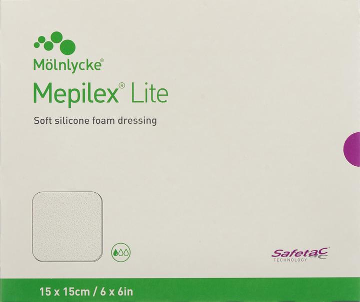 Produktbild Mepilex Lite Absorptionsverband 15x15cm Silikon (5 x)