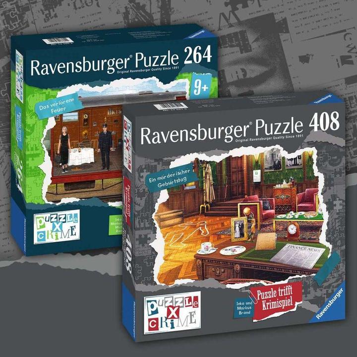 Immagine prodotto Ravensburger Puzzle X Crime Kids: Il fuoco perduto (264 pezzi)