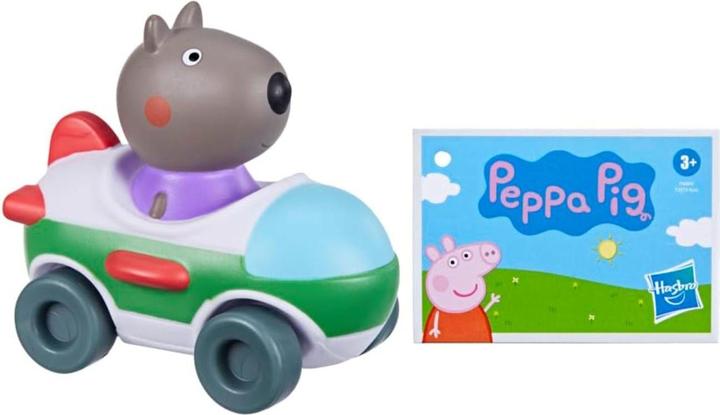 Actual product image Hasbro Peppa Pig Danny Hund mit Fahrzeug 8cm Figur