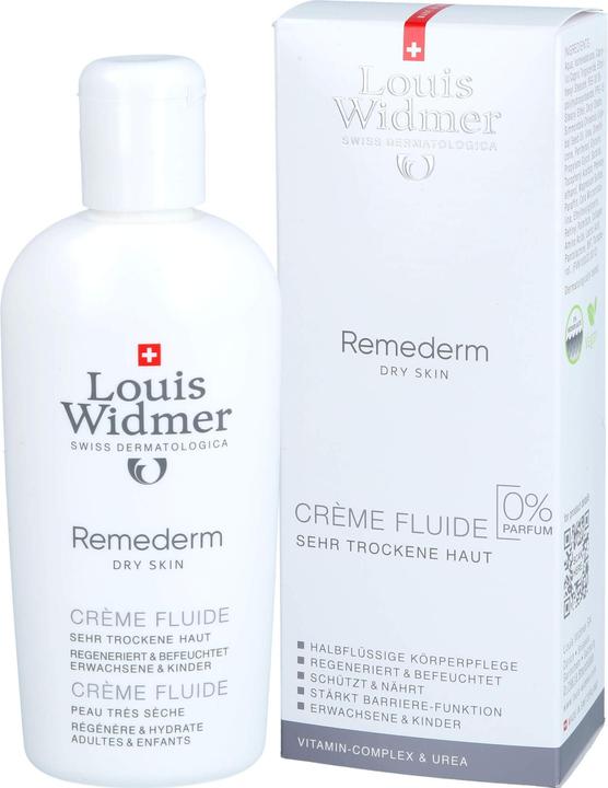 Produktbild Louis Widmer Remederm Creme Fluid unparfümiert (Körpercreme, 200 ml)