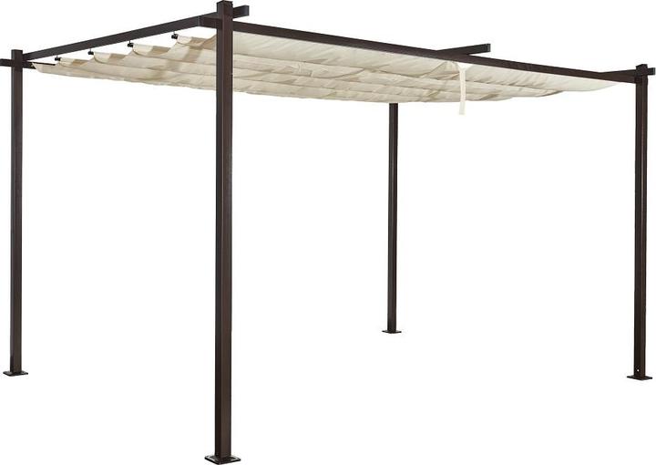 Jet-Line Pavillon Luxor 3x4m KD beige-antrazit (300 cm, 400 cm)