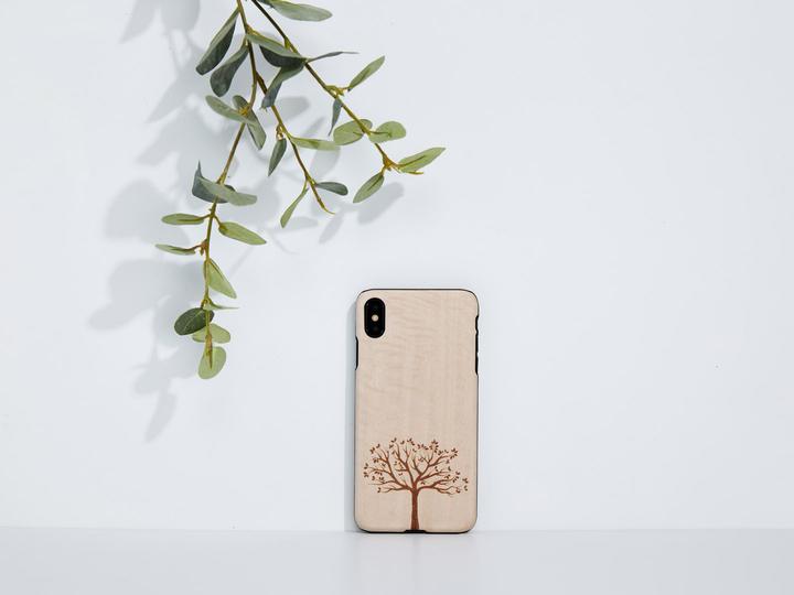 Actual product image Man&Wood SmartPhone case iPhone X/XS apple tree black (Apple iPhone XS, Apple iPhone X)