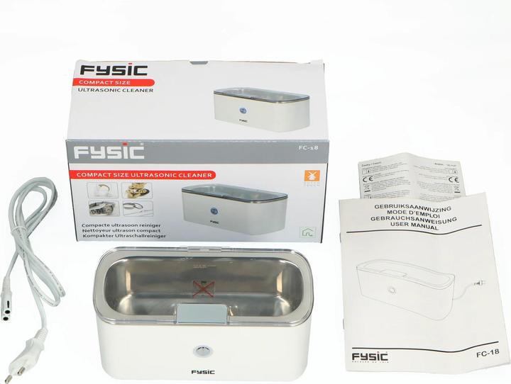 Image du produit Fysic FC-18 Nettoyeur à ultrasons (50 kHz, 350 ml)