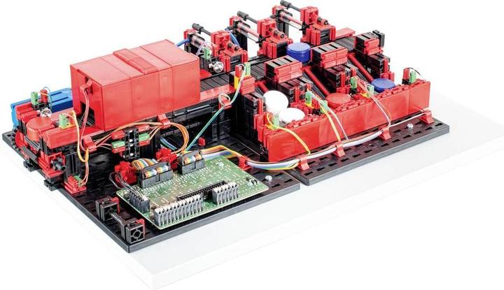 Produktbild Fischertechnik Sortierstrecke mit Farberkennung 24V Simulationsmodell 24V
