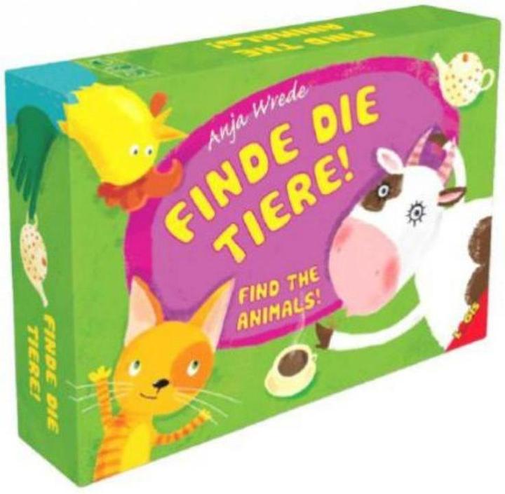 Produktbild Logis LGI01020 - Finde die Tiere, Kartenspiel, für 3-6 Spieler, ab 5 Jahren (Englisch)