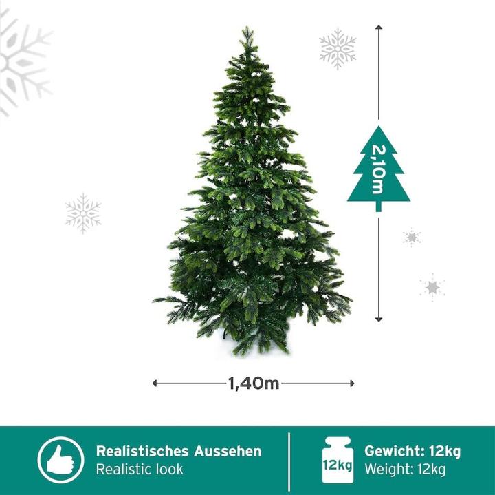 Produktbild Gartenpirat Künstlicher Weihnachtsbaum BonTree (210 cm)