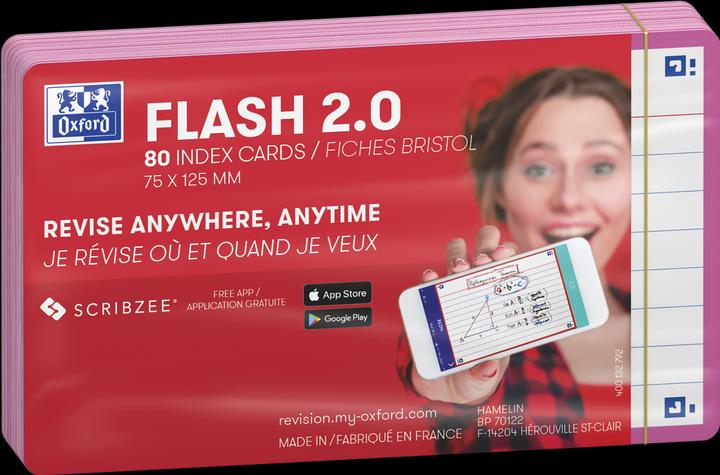Actual product image Oxford FLASH 2.0 flashcards (A7, 80 x)