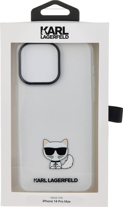Produktbild Karl Lagerfeld iPhone 14 Pro Max Choupette Logo Case (Apple iPhone 14 Pro Max)