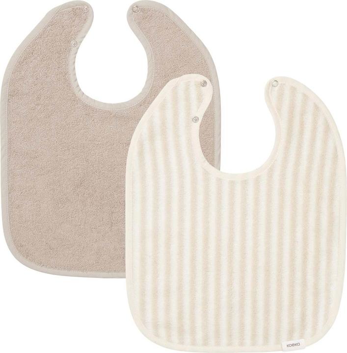Actual product image Koeka Bib 2-pack Playa sand/clay