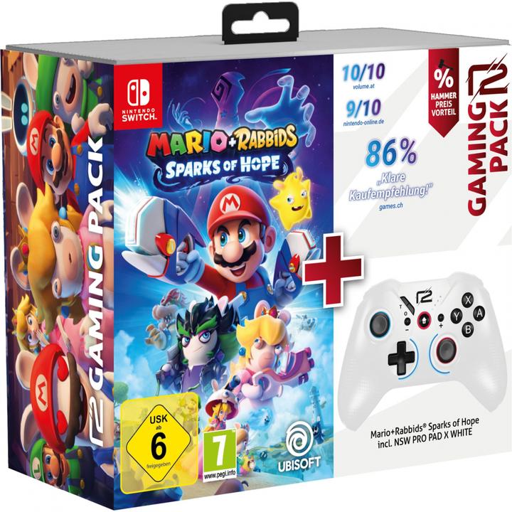 Image du produit ready2gaming Nintendo Switch Mario + Lapins Crétins Sparks of Hope + (Switch)