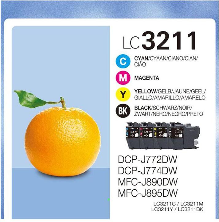 Produktbild Brother LC-3211 Value Pack (M, BK, C, Y)