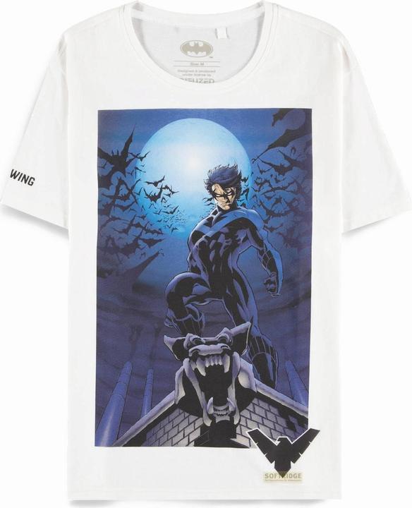 Actual product image Batman Core Night Wing Graphic Men's Short Sleeved Tshirt (L)