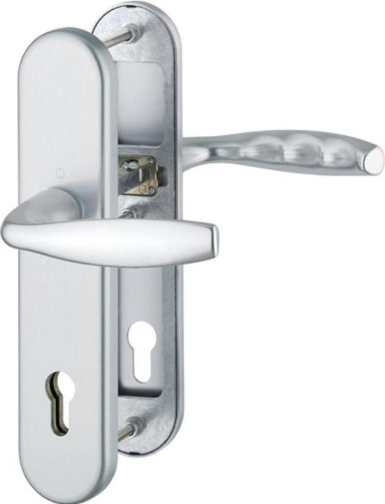Image du produit Hoppe Garniture de protection New York 1810H/3331/3410 Aluminium F1 92 mm 67-72 mm (Poignée de porte)