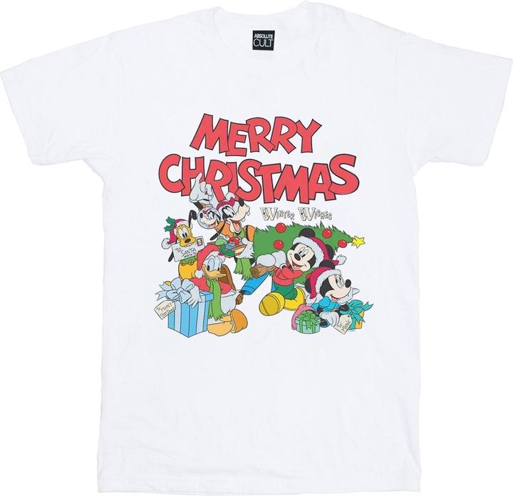 Disney Mickey And Friends Winter Wishes TShirt (S)