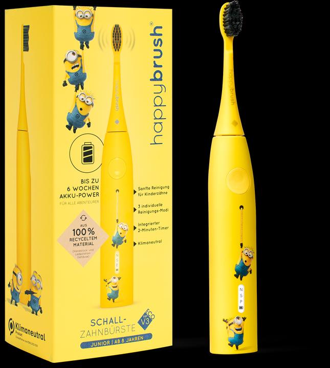 Immagine prodotto happybrush Spazzolino sonico Minion ECO V3 (Spazzolino sonico)