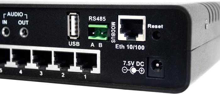 Actual product image AKCP securityProbe5ESV, 8 ports, 20 I/O