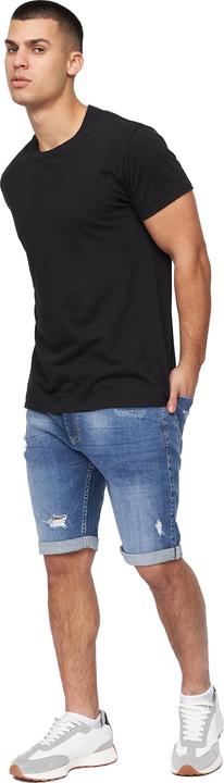Actual product image Crosshatch Mens Riptrey Abraised Denim Shorts (Frequency band 38 (2600 MHz))