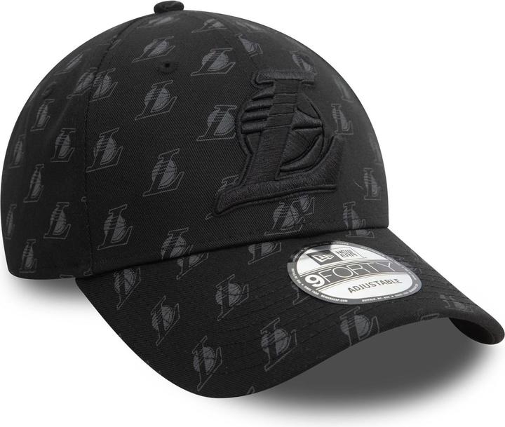 Produktbild New Era 9Forty Strapback Cap MONOGRAM Los Angeles Lakers (One Size)