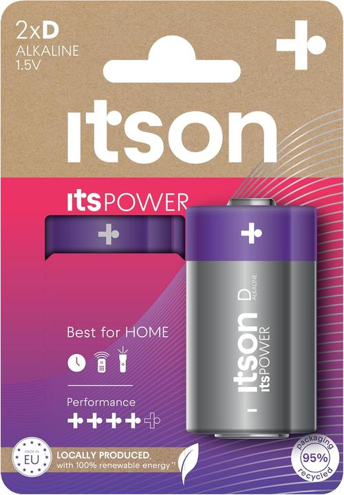 Produktbild Itson Power 2x LR20 (D) (2 Stk., D)