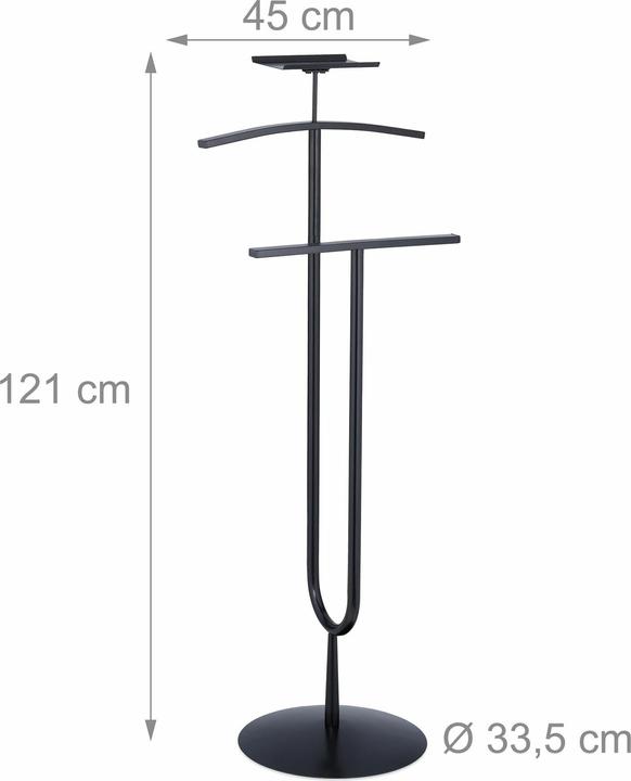 Produktbild Relaxdays Kaminholzwagen 2in1 (43.5 x 59.5 x 112 cm)
