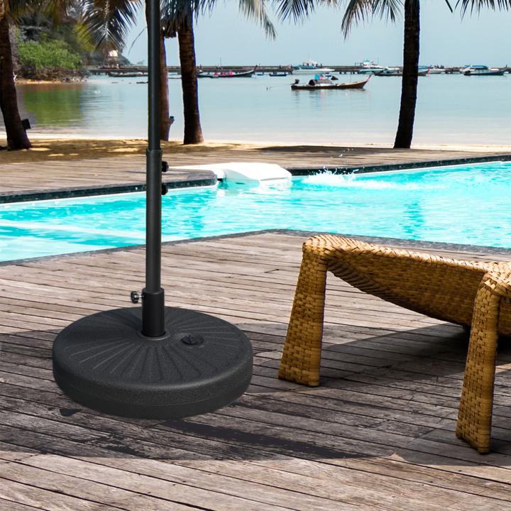 Produktbild Outsunny Schirmständer befüllbar mit Wasser oder Sand