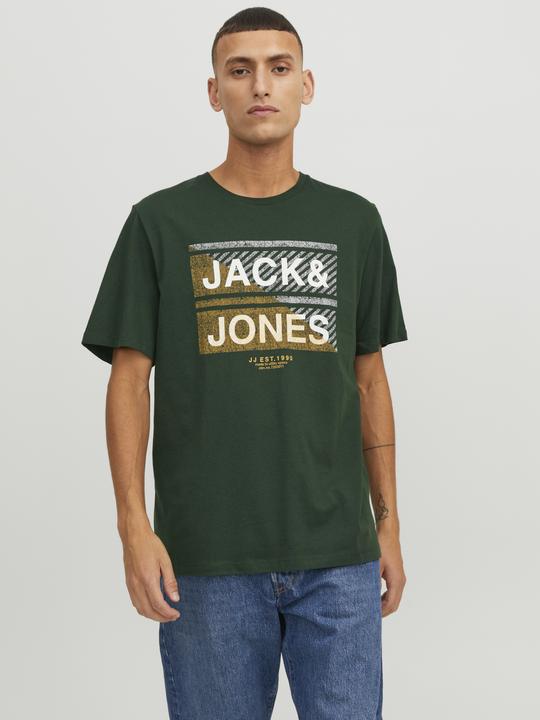 Immagine prodotto Jack & Jones Confezione da 3 pezzi di maglietta stampata a girocollo (S)