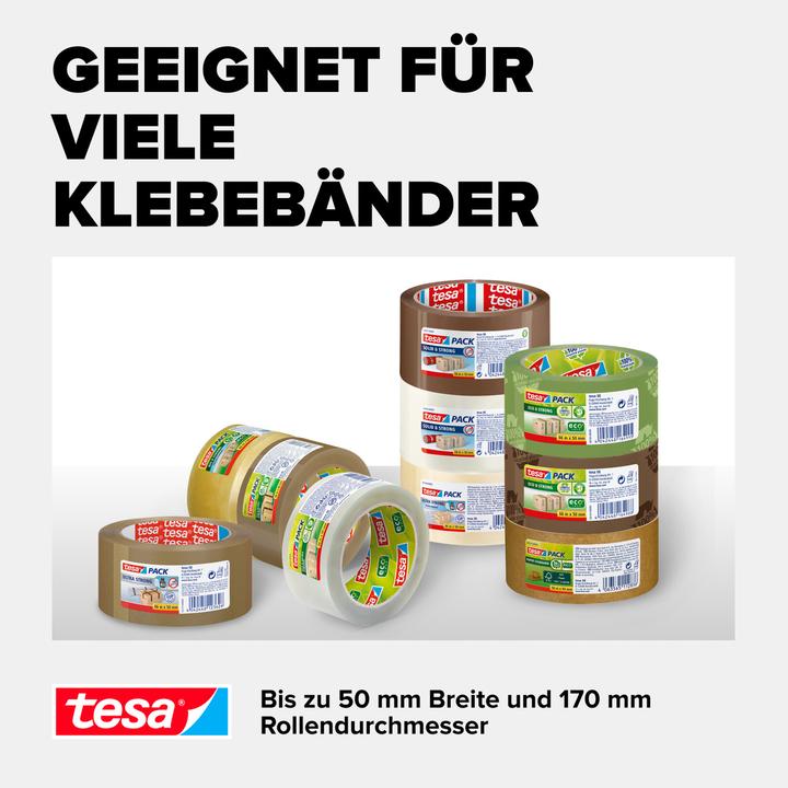Produktbild tesa tesapack PREMIUM Handabroller - für Klebebänder