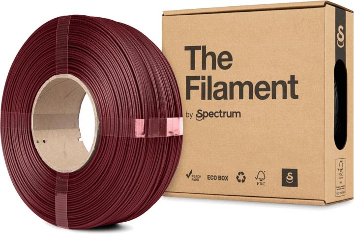Immagine prodotto Il filamento ReFill PLA CF 1,75mm RED 1kg (PLA, 1.75 mm, 1000 g, Rosso)