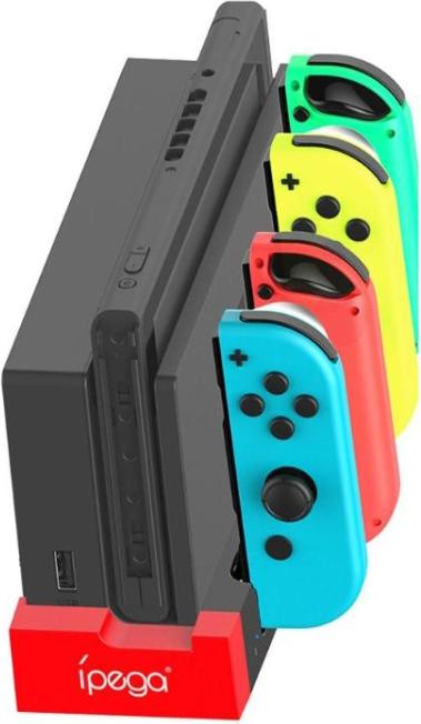 Actual product image iPega 4 in 1 Nintendo Switch Joy-Con charging station (Switch)