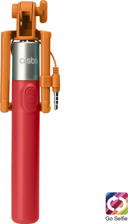 Produktbild SBS Ausziehbarer Selfie-Stick mit Klinkenstecker-Kabel