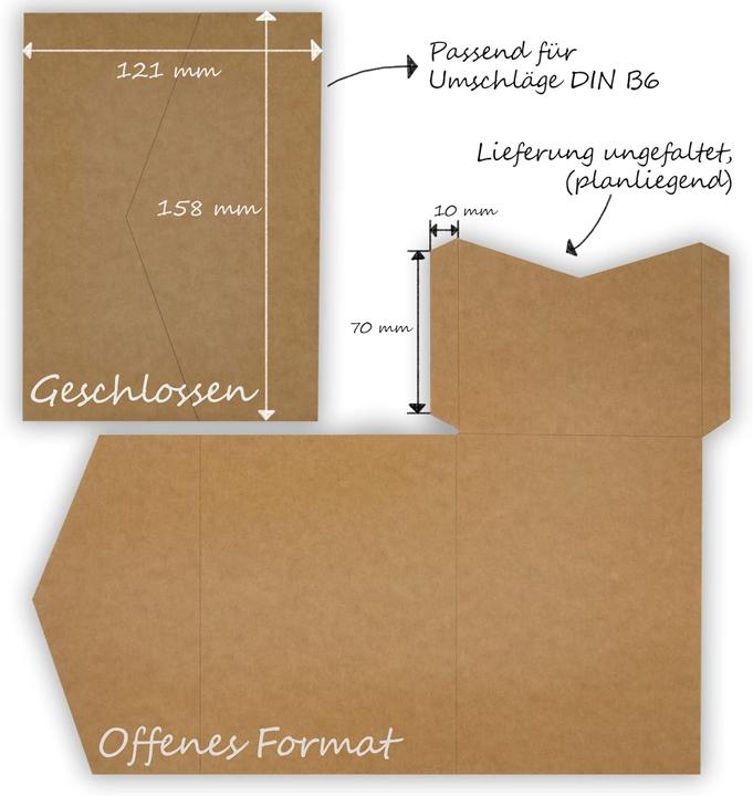 Produktbild HAVDSTEYG Hochzeitskarten (50 Stk.)