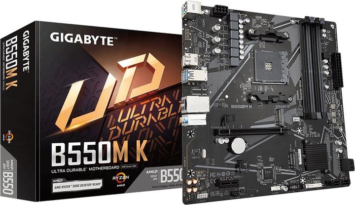 Produktbild Gigabyte B550M K (AM4, AMD B550, mATX)