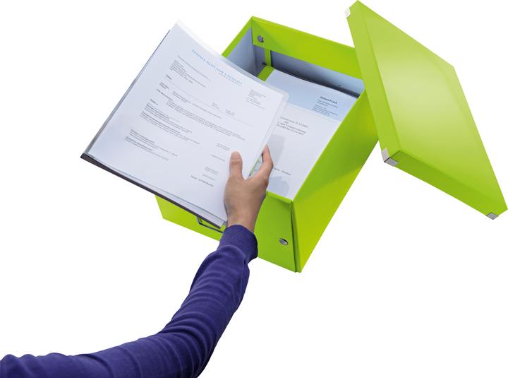 Actual product image Leitz WOW Click & Store storage box (A4)